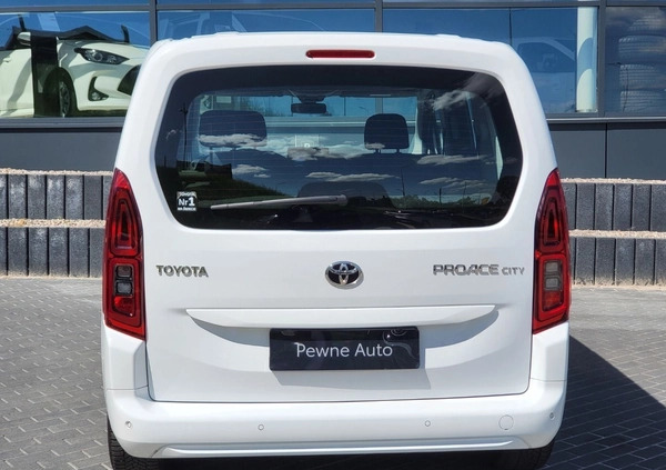 Toyota Proace City Verso cena 86900 przebieg: 141978, rok produkcji 2020 z Ząbki małe 596